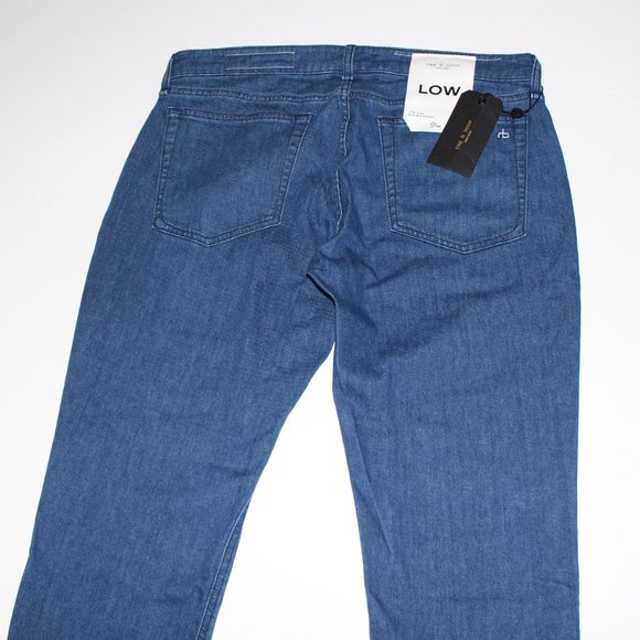 RAG & BONE DRE LOW RISE SLIM BOYFRIEND JEANS - Picture 4 of 6